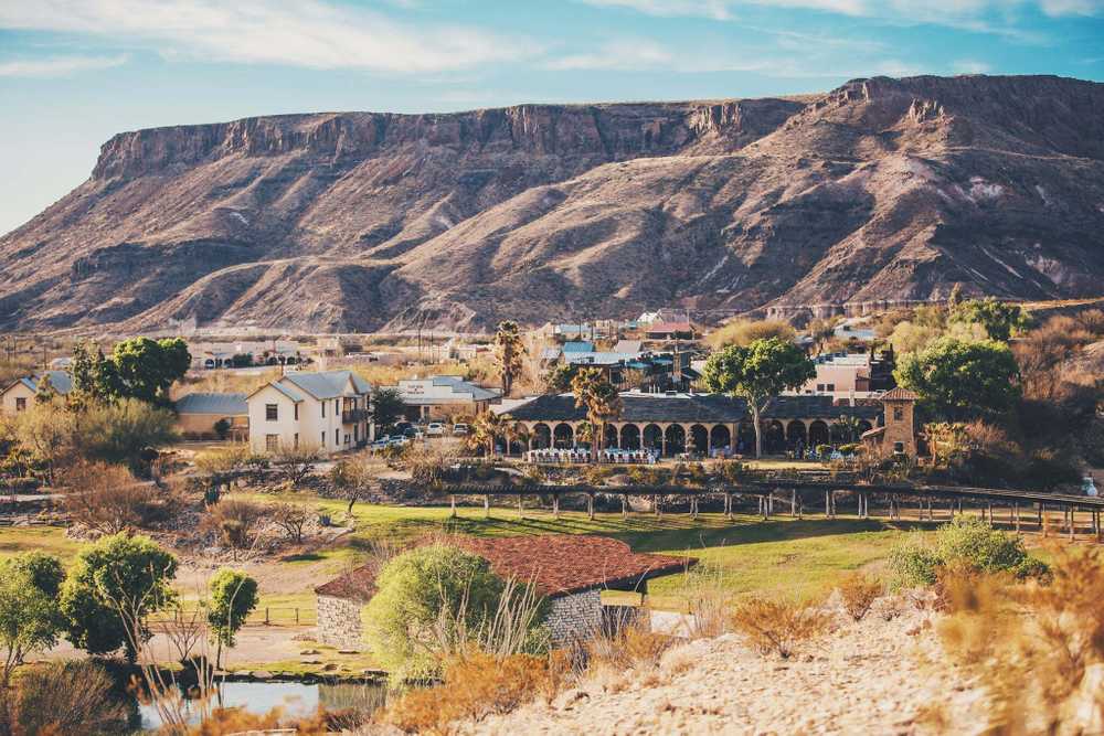 Maverick Ranch RV Park nestled among the painted hills of Quiet Canyon in Lajitas, TX